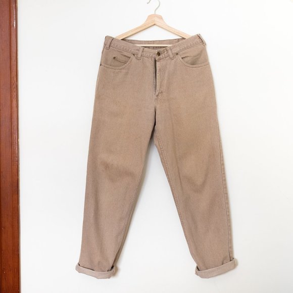 Lee Beige Jeans - Picture 1 of 4